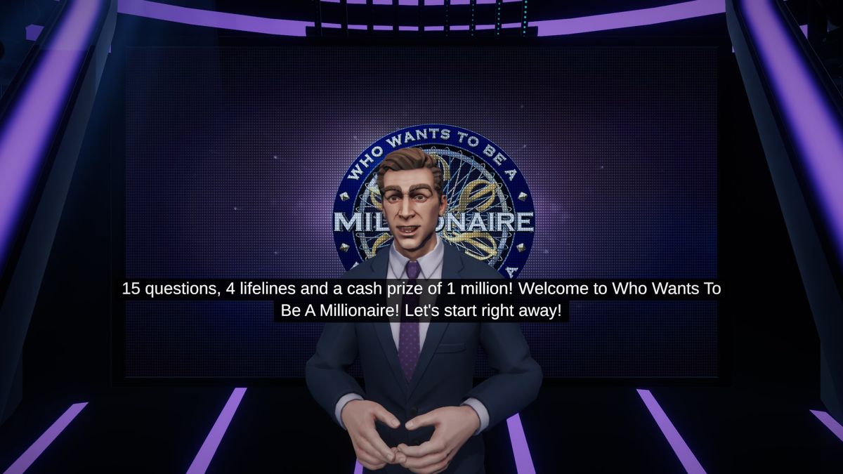 Who Wants To Be A Millionaire screenshot 2 for Playstation 4